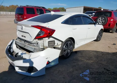2018 Honda Civic Ex-L из США, поврежденный, VIN JHMFC1F77JX035573